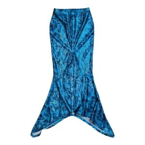 Justice Kids Mermaid Tail Costume Dress Up Skirt